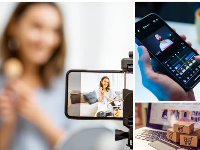 Four trends which will be big on TikTok, Instagram, X and Facebook in 2024, according to a social media expert. Stock images by Adobe Photos. Composite image by NationalWorld.