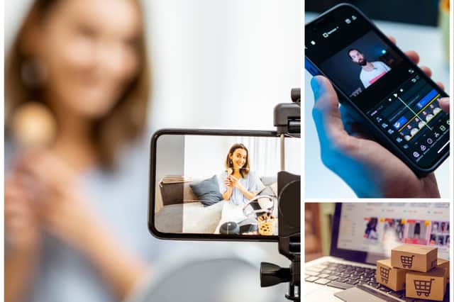 Four trends which will be big on TikTok, Instagram, X and Facebook in 2024, according to a social media expert. Stock images by Adobe Photos. Composite image by NationalWorld.