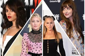 5 hairstyles and haircuts we'll want at the salon in 2024, as seen on celebrities like Jenna Ortega, Dakota Johnson, Kate Hudson and Sarah Jessica Parker. Photos by Getty. Composite image by NationalWorld.