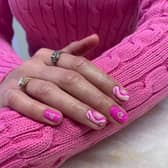 NationalWorld reporter Rochelle Barrand had a signature gel manicure with elevated and elegant nail art at Townhouse nail salon in Leeds. Photo by Rochelle Barrand.