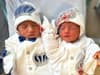 Meet the adorable twins - who have different birthdays