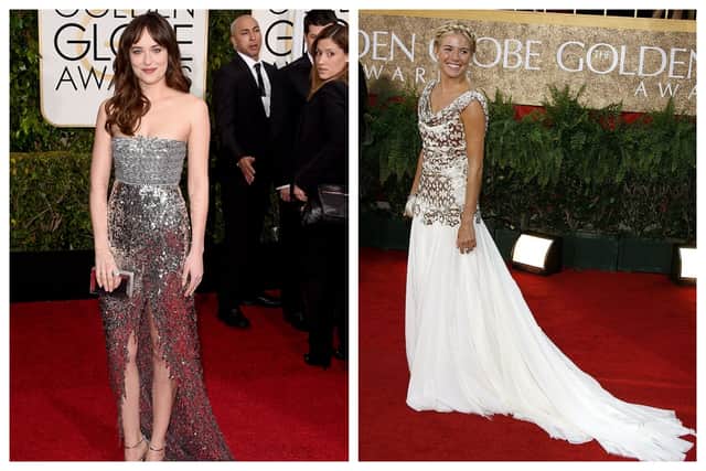Both Dakota Johnson and Sienna Miller have dazzled at the Golden Globes