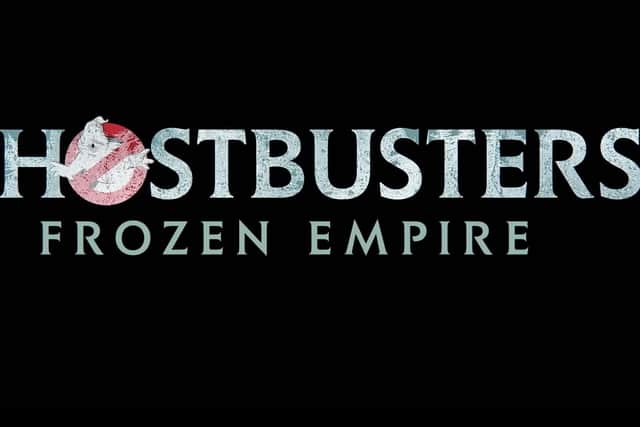 Ghostbusters: Frozen Empire logo (Sony Pictures)