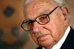 Nicholas Winton saved hundreds of children from the Holocaust