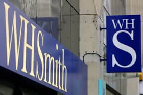 The old-look front of British stationer WH Smith