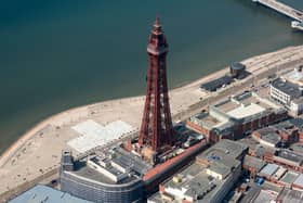 Lancashire Fire and Rescue Service has confirmed that reports that the Blackpool Tower was on fire were untrue. (Credit: Getty Images)