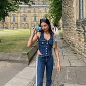 Tube Girl Sabrina Bahsoon has reflected back on 2023, the year that she started a trend and went viral on TikTok. Photo by Sabrina Bahsoon/PA Wire.