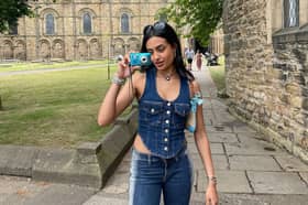 Tube Girl Sabrina Bahsoon has reflected back on 2023, the year that she started a trend and went viral on TikTok. Photo by Sabrina Bahsoon/PA Wire.