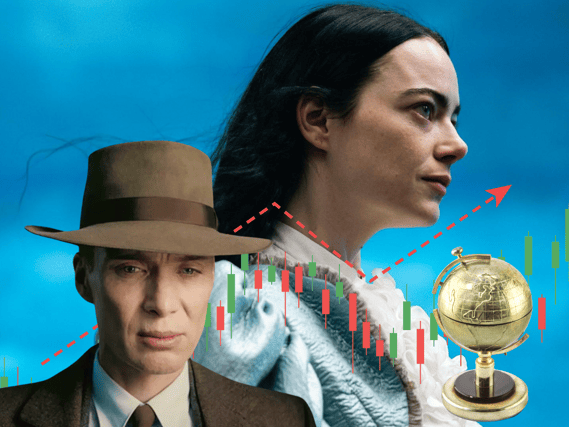 [L-R] Cillian Murphy and Emma Stone are among the favourites to win awards at next week's 2024 Golden Globes ceremony (Credit: Searchlight Films/MGM)