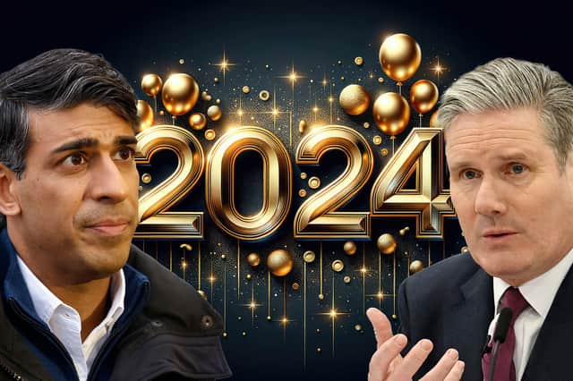 NationalWorld has some new year's resolutions for Rishi Sunak and Keir Starmer. Credit: Getty/Adobe/Mark Hall