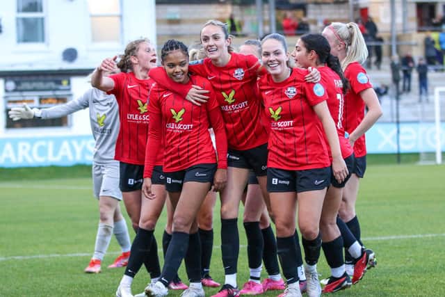 Lewes FC will offer vegan fans a discount on tickets to their Barclays Women's Championship match against Durham (Photo: James Boyes / SWNS)