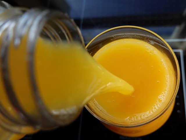 Orange juice cartons are among those affected by the recall