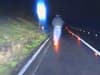 Watch: E-scooter rider caught on motorway hard shoulder over the drink-drive limit