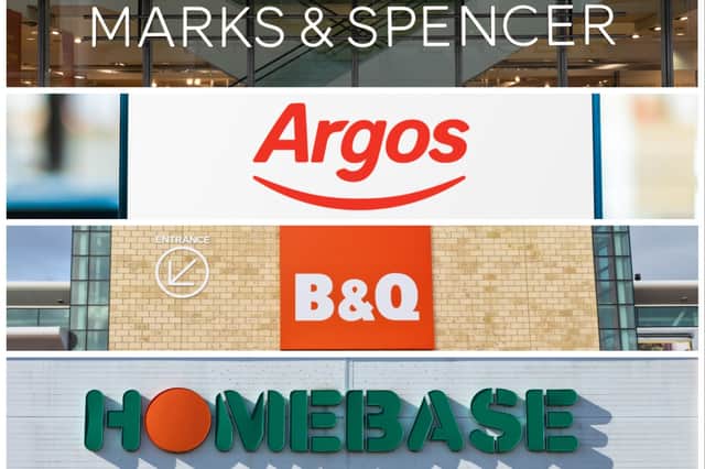 6 major retailers that will open in the UK on New Year’s Day 2024. Photos by Adobe Photos.