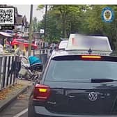 A mum who was on a zebra crossing was almost hit by a driver (not the learner pictured), who was prosecuted thanks to another's dashcam