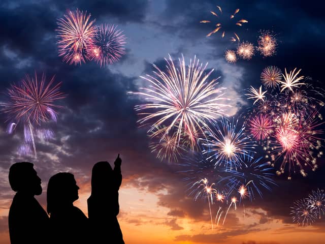 One UK supermarket is selling fireworks for New Year's Eve 2023. Stock image by Adobe Photos.