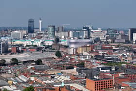 An aerial view of Birmingham Picture: Getty 
