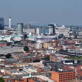 An aerial view of Birmingham Picture: Getty 