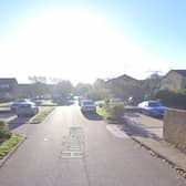 Hull Grove in Harlow, where two female police officers were attacked on Friday, December 29. A man has been charged with two counts of attempted murder 