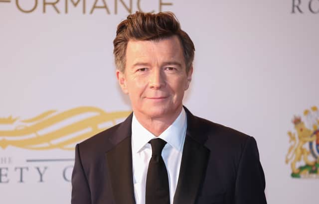 "Never Gonna Give You Up" singer Rick Astley will welcome in the new year with a BBC One show called "Rick Astley Rocks New Year's Eve". Photo by Getty Images.