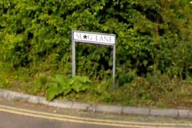 Slag Lane is found in Westbury, Wiltshire