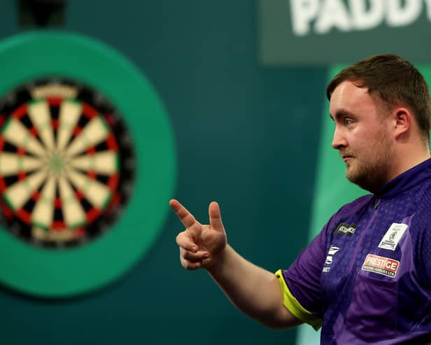 Luke Littler is bidding for the World Darts Championship on Wednesday night (Image: Getty Images)