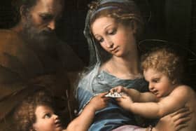 Madonna of the Rose is a painting by Raphael