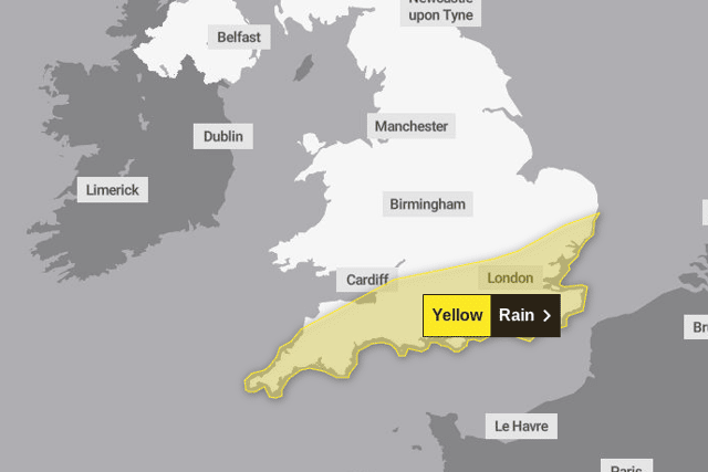 The Met Office has issued new weather warnings in some parts of England this week