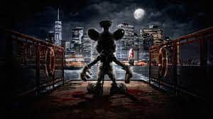 First look poster for untitled Steamboat Willie horror film