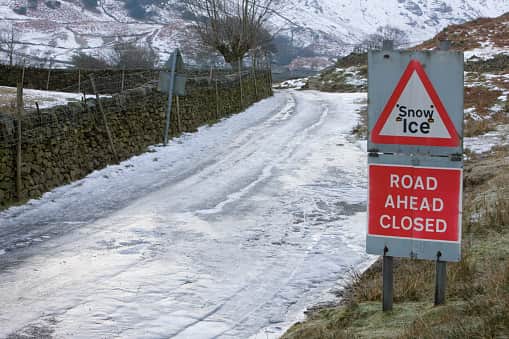 A yellow level cold weather alert has been issued for the whole of England for four days