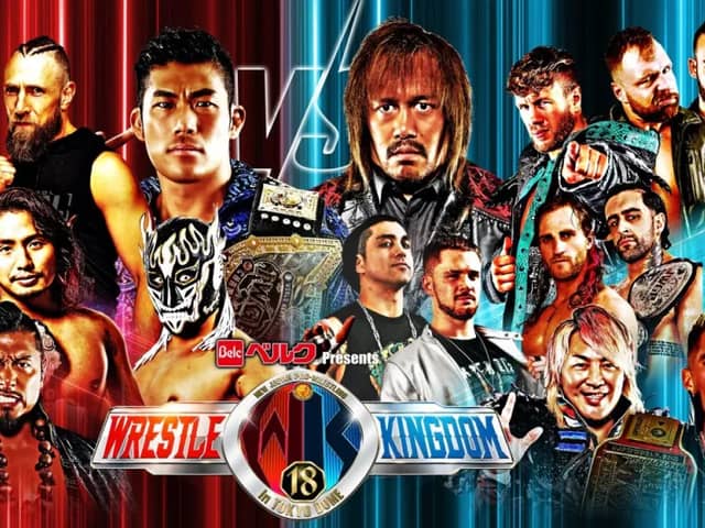 New Japan Pro Wrestling's annual "Wrestlemania" style event, Wrestle Kingdom, returns to the Tokyo Dome on January 4 (Credit: NJPW)