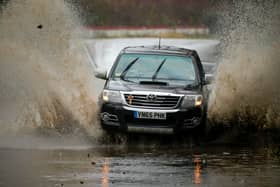 Storm Henk has caused significant damage to the UK's transport infrastructure, with roads and railways flooded and blocked by debris. (Credit: Getty Images)