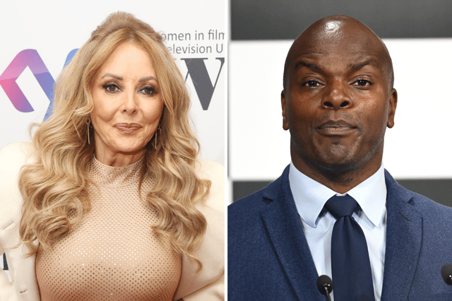 Tory peer Shaun Bailey has been accused of sexism by Carol Vorderman after he said that she could not comment on politics while showing "bum" and "boobs" on Instagram during a GB News appearance. (credit: Getty Images)