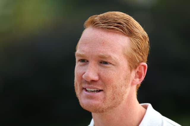 Olympic gold medal-winning long jumper Greg Rutherford suffered a major injury while on Dancing On Ice. (Picture: Getty Images)