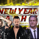 Could new champions Tetsuya Naito (left), Dave Finlay (centre) or former WWE star Nic Nemeth (right) make an appearance at New Year Dash 2024? (Credit: NJPW)