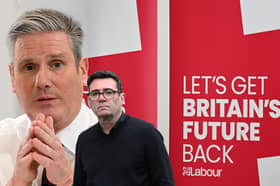 Andy Burnham, right, believes Keir Starmer can lead a radical Labour government. Credit: Getty/Kim Mogg