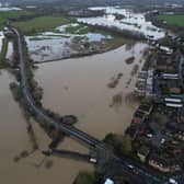 Flooding in Pulborough, West Sussex. Credit: Jamie Lashmar/PA Wire