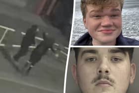 Brandon Price, 19, and a 15-year-old boy, who cannot be named, "whooped with excitement" after killing Jack Norton in front of two of his female friends. Picture: SWNS