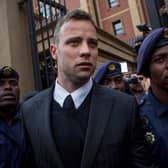Oscar Pistorius has been released from jail on parole after serving nine years for the murder of his ex-girlfriend Reeva Steenkamp. (Credit: Getty Images)