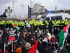 Palestine protest London: Hundreds block Westminster Bridge in first major demonstration of the year