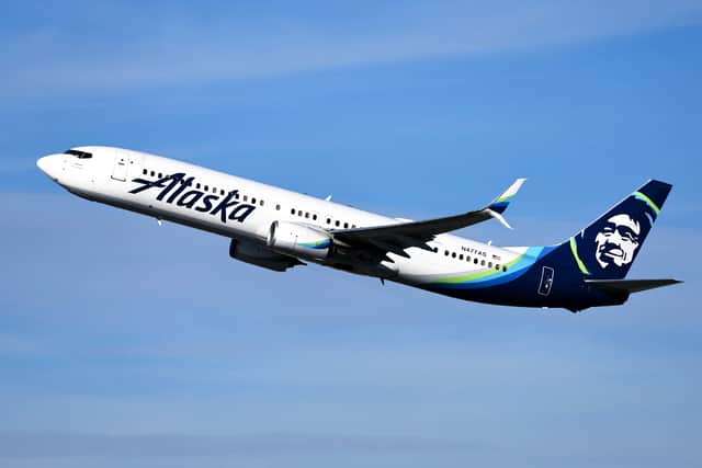 A US official has revealed a warning light came on the Alaska Airlines plane days before the blowout incident. (Photo: Getty Images)