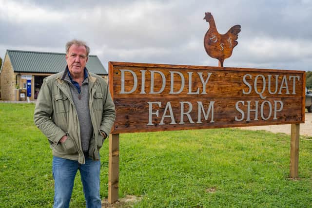 Jeremy Clarkson is not the obnoxious oaf people say he is - that's why Clarkson’s Farm is so popular. Picture: Amazon