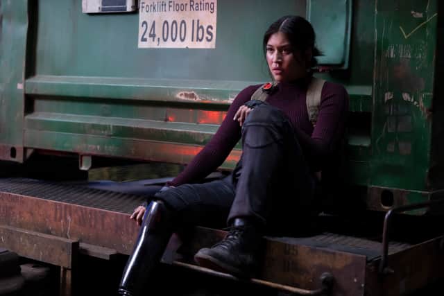 Alaqua Cox stars as Maya Lopez in Marvel series Echo