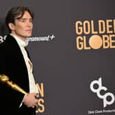 Cillian Murphy kicked off his Road to the Oscars 2024 by winning the Best Actor - Drama award at the 2024 Golden Globes this morning (Credit: Getty)