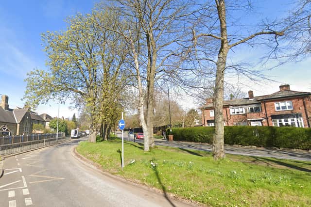 A 12-year-old boy was robbed at knifepoint on Gledhow Lane last week. Picture by Google
