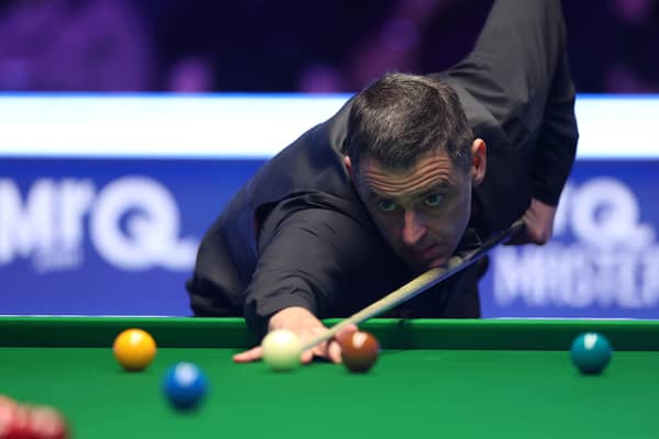 World snooker number one Ronnie O’Sullivan beat Ding Junhui 6-3 in the first round of The Masters 2024