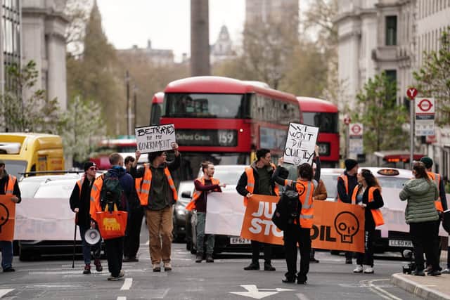 Just Stop Oil representatives have finally met with Met Police (Photo: PA)