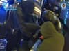 Terrifying moment violent robbers raid Birmingham arcade during crime spree