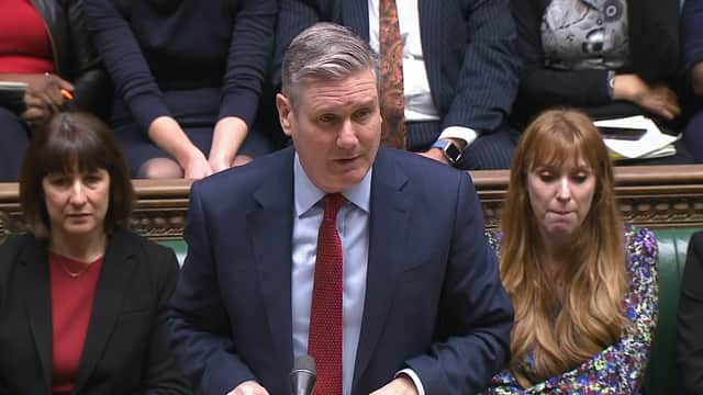 Keir Starmer at PMQs. Credit: House of Commons/UK Parliament/PA Wire