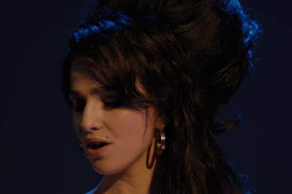 Marisa Abela stars as Amy Winehouse in 2024 biopic Back to Black